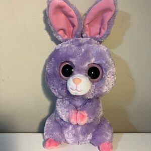Ty Purple Plush Bunny Toy